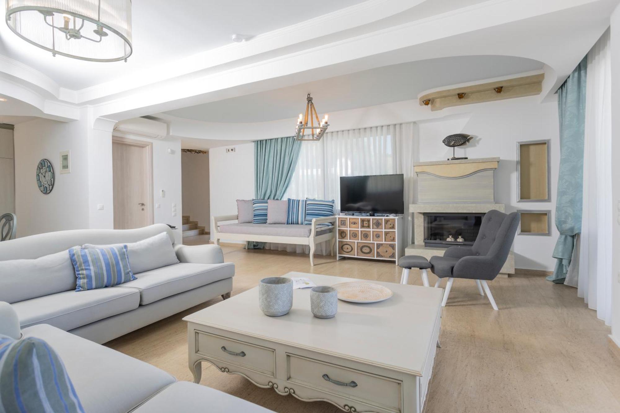 Villa D'Oro - Luxury Villas & Suites Παλιούρι Δωμάτιο φωτογραφία