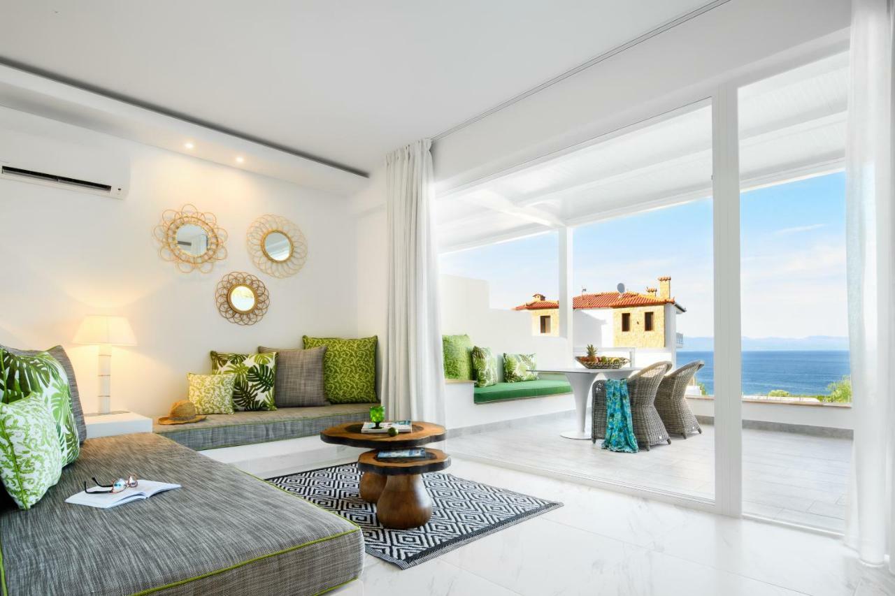 Villa D'Oro - Luxury Villas & Suites Παλιούρι Δωμάτιο φωτογραφία